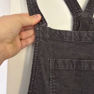 Corduroy overalls